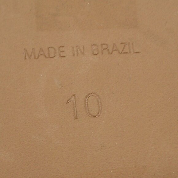 Madewell Paris Minimalist Sandal in Nude Tan Strappy Flats Size 10 - Picture 10 of 16